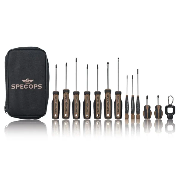 Photo of: SPEC OPS Screwdriver Set With Case 14-Piece SPEC S-14PK