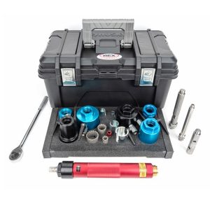 WHEELER-REX Model 8201 Hot Tapping System for 3/4” & 1” Plastic