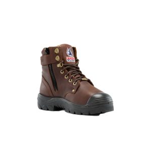 Steel Blue Men's Steel Toe Argyle Zip Bump PR Met Guard Work Boots 6 in.