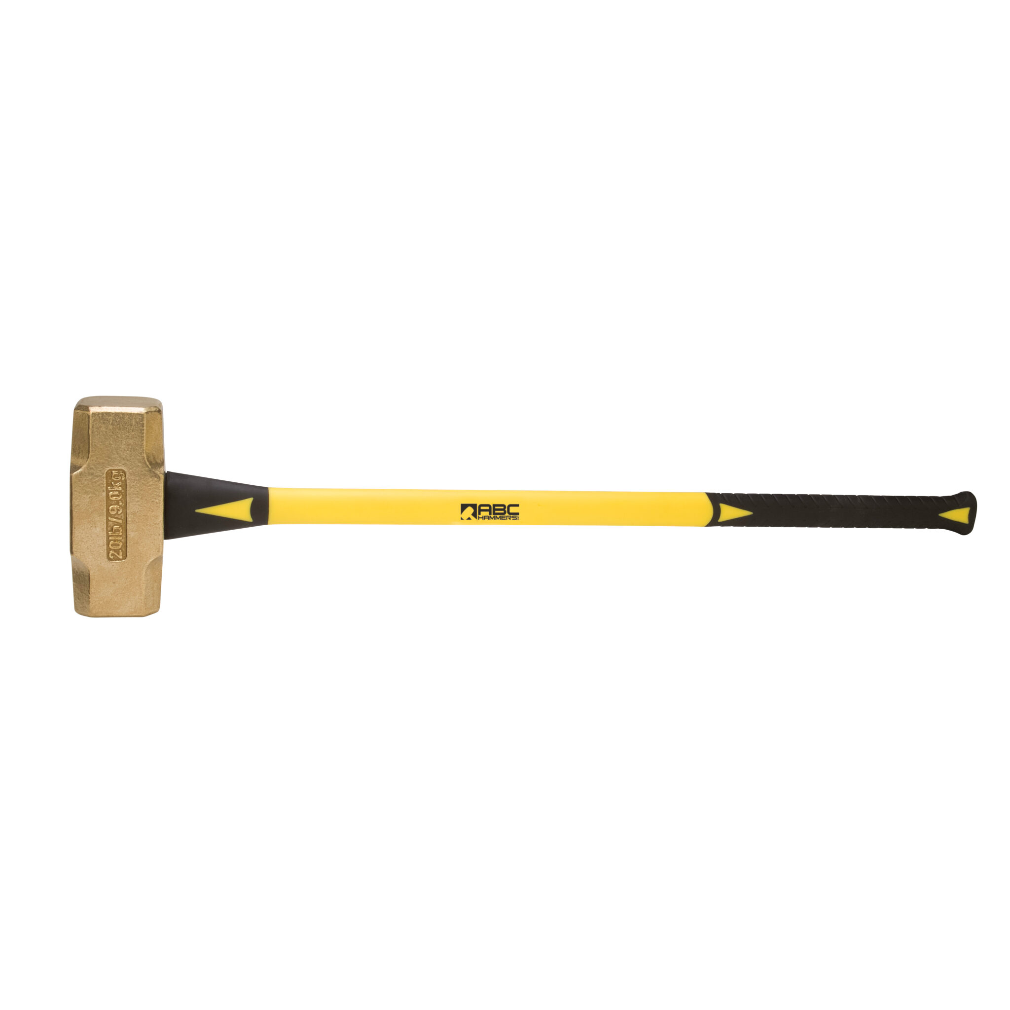20 lb. Brass Hammer with 33" Fiberglass Handle H To O Supply
