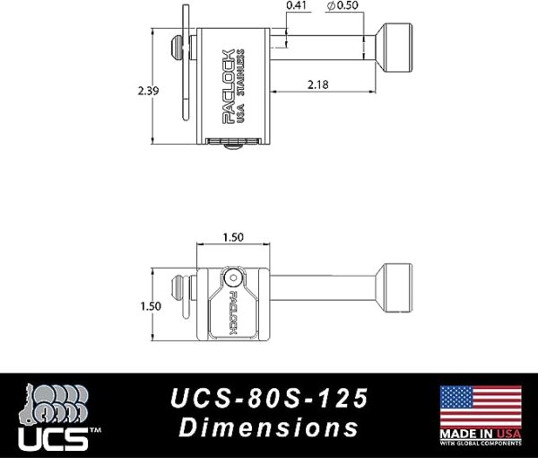 Photo of: PACLOCK Trailer Hitch Lock