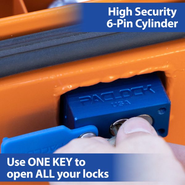 Photo of: PACLOCK UCS-10A Aluminum Job Box Lock