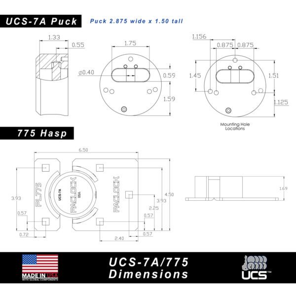 Photo of: PACLOCK UCS-7A 7775