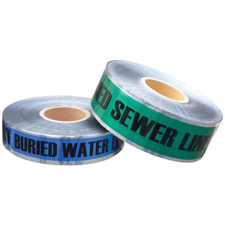 Detectable Warning Tape Reclaimed Water H To O Supply