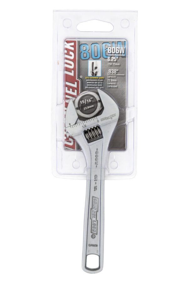 Photo of: Channellock 806W 6-INCH ADJUSTABLE WRENCH