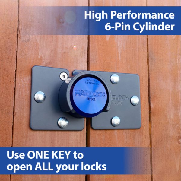 Photo of: PACLOCK UCS-7A /810 Hidden Shackle Puck And Hasp Lock