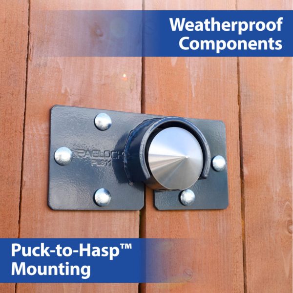 Photo of: PACLOCK UCS-9S Cone Shaped Hockey Puck Style Lock