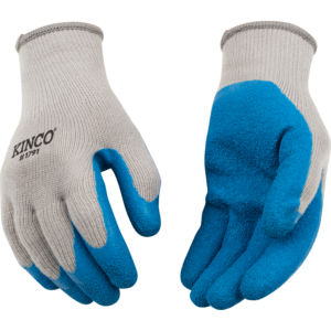 Kinco 1791 Polyester Knit Shell & Latex Palm Gloves