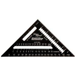 Photo of: Johnson 7" Johnny Square® Professional Easy-Read™ Aluminum Rafter Square