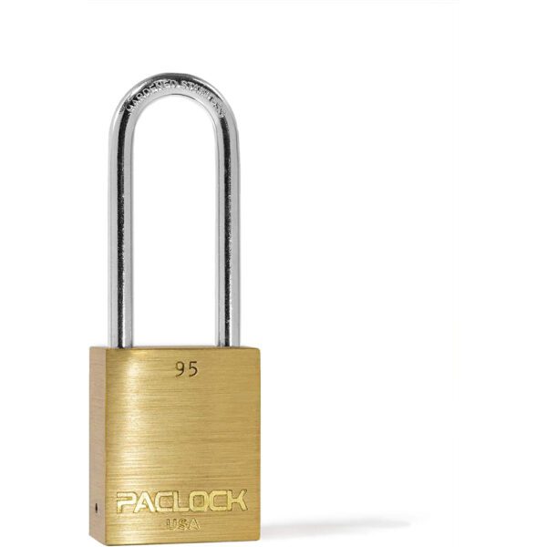 Photo of: Paclock 95 Series Brass Padlock