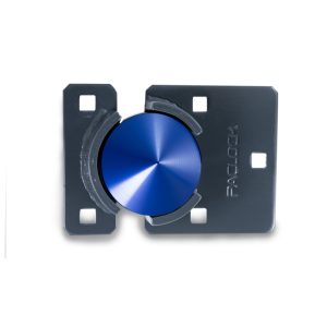 Photo of: PACLOCK UCS-9A/775 Hidden-Shackle Aluminum Cone-Shaped Hockey-Puck and Hasp Combo Kit