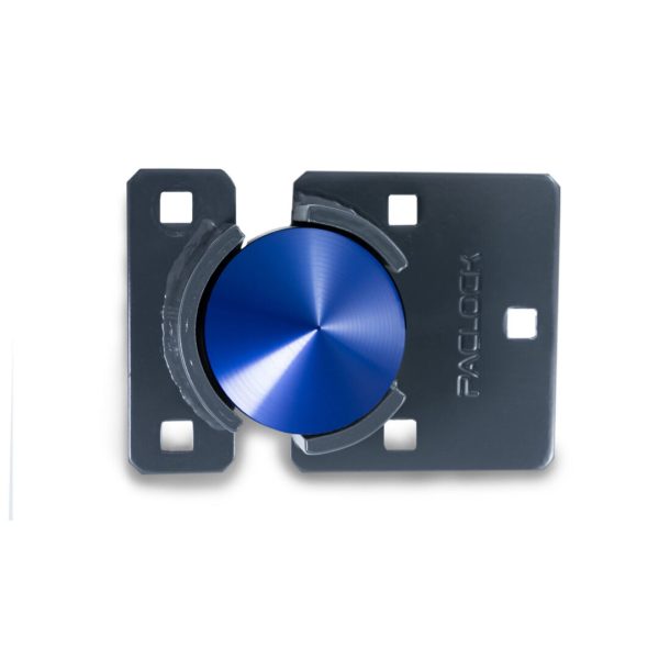 Photo of: PACLOCK UCS-9A/775 Hidden-Shackle Aluminum Cone-Shaped Hockey-Puck and Hasp Combo Kit