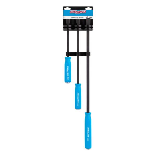 Channellock 3PC Prybar Set: 12" ,17", 25" - Image 3