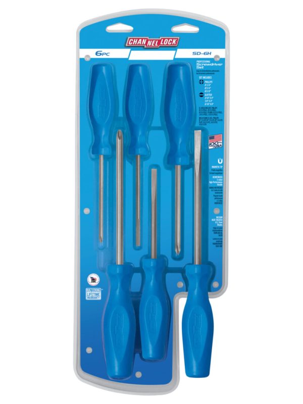 Channellock 6pc Standard Screwdriver Set - Image 4