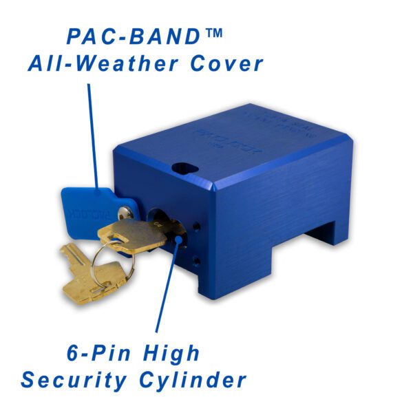 Photo of: PACLOCK's TL81A-Seal Trailer Lock