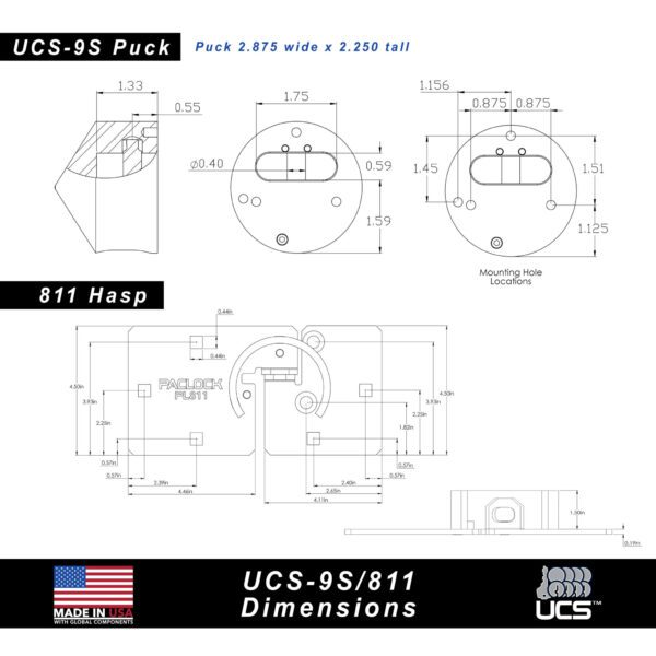 Photo of: PACLOCK UCS-9S/811