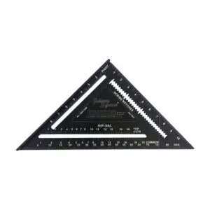 Photo of: Johnson 12" Johnny Square® Professional Easy-Read™ Aluminum Rafter Square