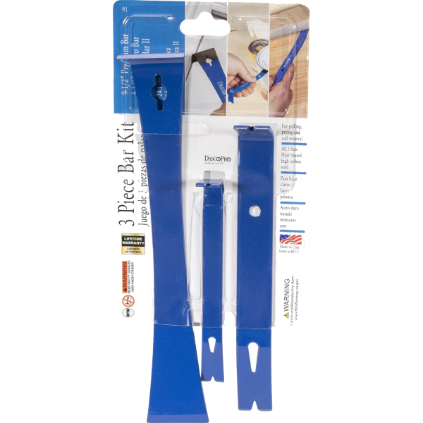 Dasco Pro 3 Piece Bar Kit
