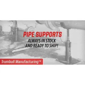 Photo of: Trumbull Mfg. Adjustable Pipe Supports Flange Style