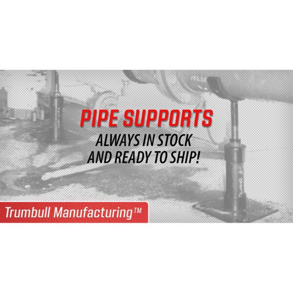 Photo of: Trumbull Mfg. Adjustable Pipe Supports Flange Style