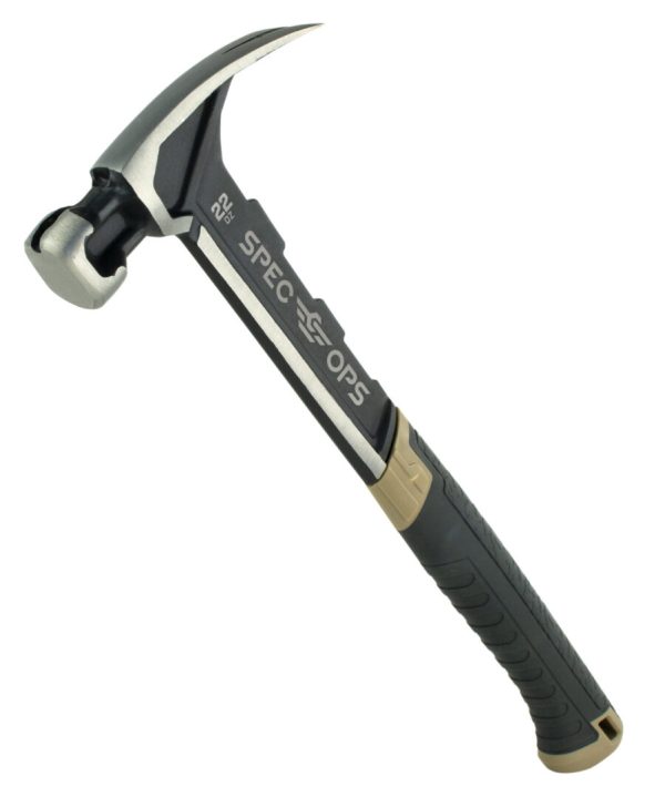 Smooth Face Framing Hammer with Soft Mallet Cap, Steel Handle SPEC-M22SF-S