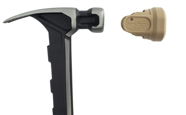 Smooth Face Framing Hammer with Soft Mallet Cap, Steel Handle SPEC-M22SF-S