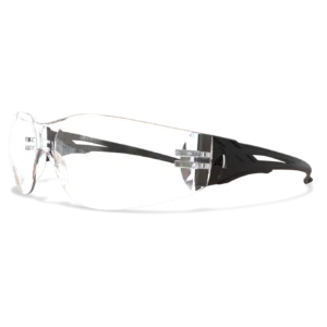 Edge Eyewear Viso CV111 Black Frame / Clear Lens Safety Glasses