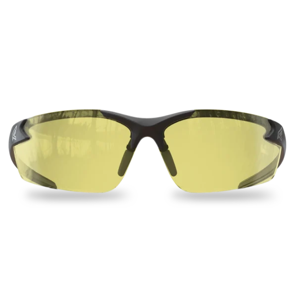 Photo of: Edge Eyewear DZ112-G2 Zorge G2 - Black Frame / Yellow Lens Safety Glasses