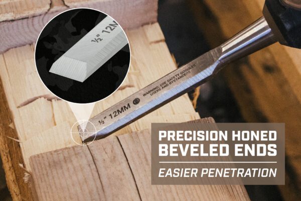 Photo of: Spec Ops Bevel-Edge Wood Chisel ½-in SPEC-C1-12