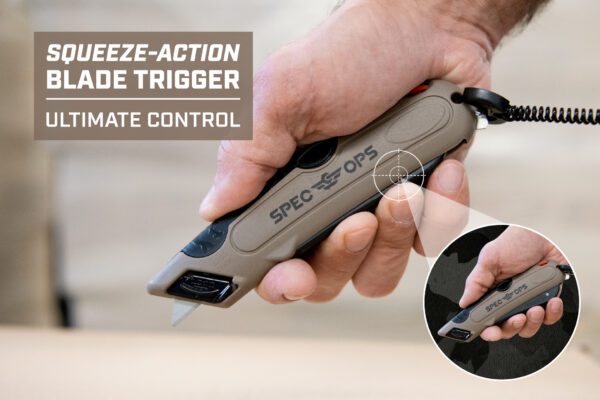 Photo of: SPEC Ops Safety Knife with Holster SPEC-K2-SAFE