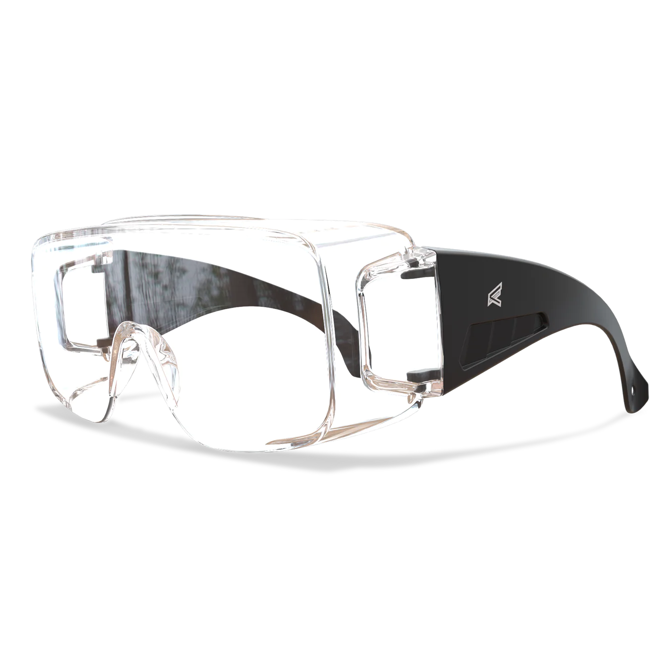 Edge Eyewear Otg Xf111 L Ossa Black Frame Clear Lens Safety Glasses H To O Supply 