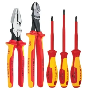 Photo of: KNIPEX 5 Pc Pliers/Screwdriver Tool Set-1000V Insulated 9K 98 98 22 US
