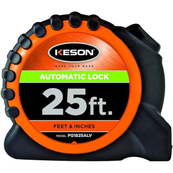 Photo of: Keson 25' Auto Lock Tape Measure PG1825ALV