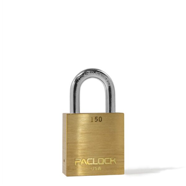 Photo of: PACLOCK Medium-Duty Brass Padlock