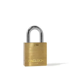 Photo of: PACLOCK Medium-Duty Brass Padlock