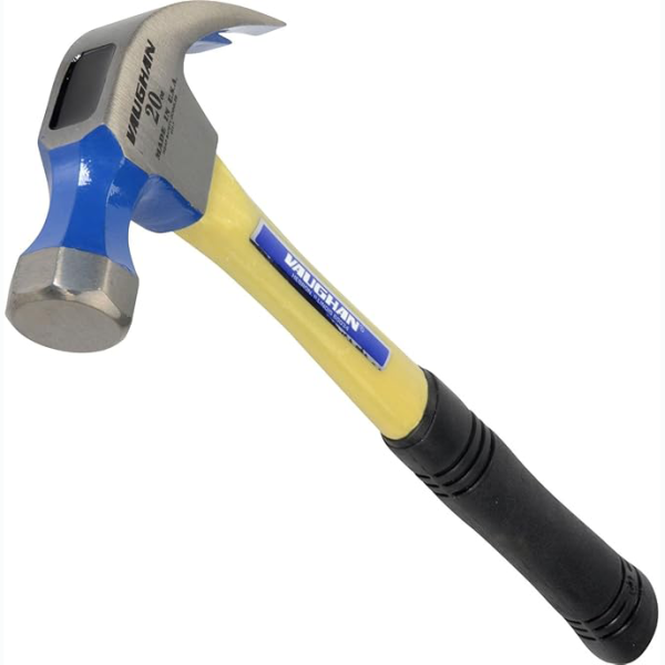 Vaughan FS20 20 OZ Fiberglass Nail Hammer
