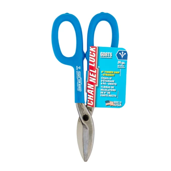 Photo of CHANNELLOCK® 8-Inch Straight Tinner Snip 608TS