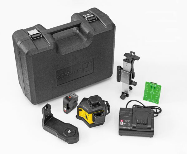 Photo of: Stabila LAX 600 G Multi Line Laser 7-Piece Set With Battery & Charger 03420 