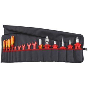 Photo of: KNIPEX  15-Piece Insulated Tools Set in Tool Roll-1000V Insulated 98 99 13