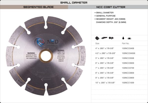 Photo of: New England Diamond NCC Cost Cutter Blade