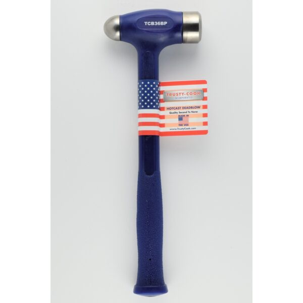 Photo of: Trusty Cook Flat-Flat Dead Blow Hammer Blue TCB50BPF