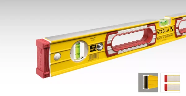 Stabila 37816 Type 196 48"/ 16" Heavy Duty Combo Level Set - Image 3