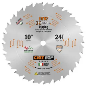 Photo of: CMT 250.024.10 – ITK RIPPING BLADE 10″x24x5/8″