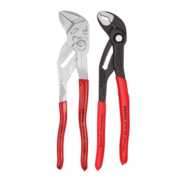Photo of: KNIPEX 9K 00 80 147 US 2 Pc 10" Cobra® Water Pump and Pliers Wrench Set