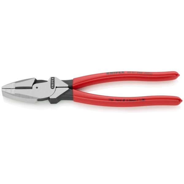 KNIPEX 09 01 240 9 1/2" High Leverage Lineman's Pliers New England Head