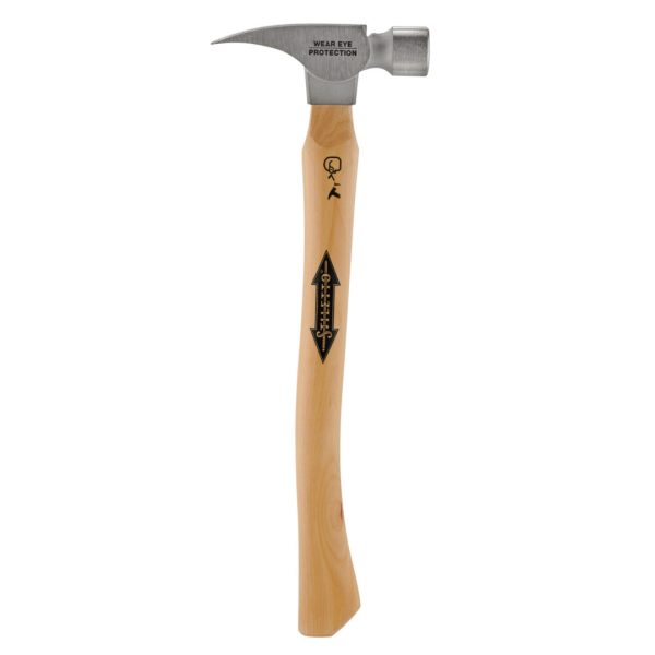 Photo of: Stiletto TI16SC 16oz Titanium Hickory Hammer Smooth Face Curved Handle