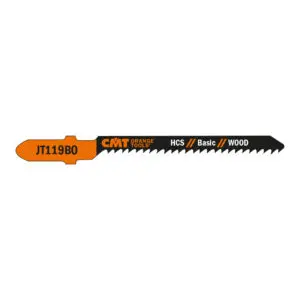 Photo of: CMT JT119BO-5 Jig Saw Blades 3"x12TPI 5 Pack