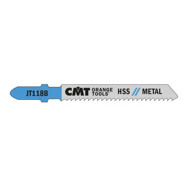 Photo of: CMT JT118B Jig Saw Blades HSS 3"x12TPI 5 Pack