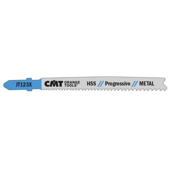 Photo of: CMT JT123X-5 Jig Saw Blades HSS 4"x21-10TPI 5 Pack