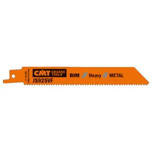 Photo of: CMT Orange Tools Recip Saw Blades For Metals 6"x10-14TPI 5 Pack JS925VF-5